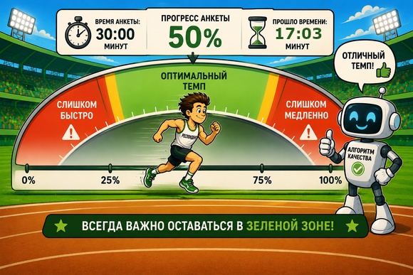 Советы касательно оптимальной скорости и темпа прохождения платных опросов.