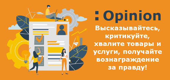 Платные опросы от Opinion.